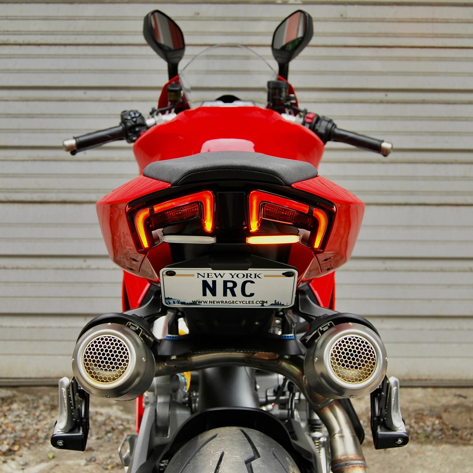 New Rage Cycles (NRC) Fender Eliminator for the Ducati Panigale / Streetfighter V4 / V2 (2025+)