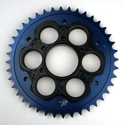 Driven Racing Large 6 Hole Quick change Sprocket Carrier for Ducati Panigale (all), Supersport, Streetfighter V4/V2, and Monster 1200