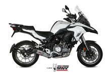 MIVV Slip-on, Oval Titan, Standard Exhaust For Benelli TRK 502 2017-2021
