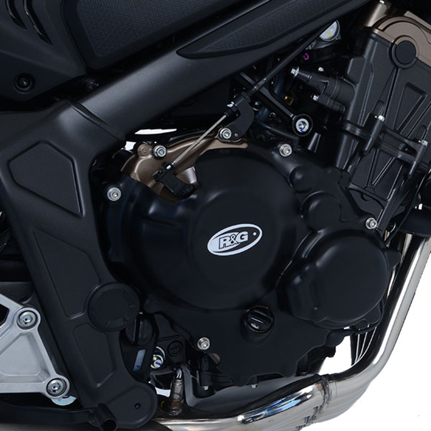 R&G Racing RHS Clutch Cover for Honda CBR650F / CB650F '13- '21, CB650R / CBR650R '19-'22