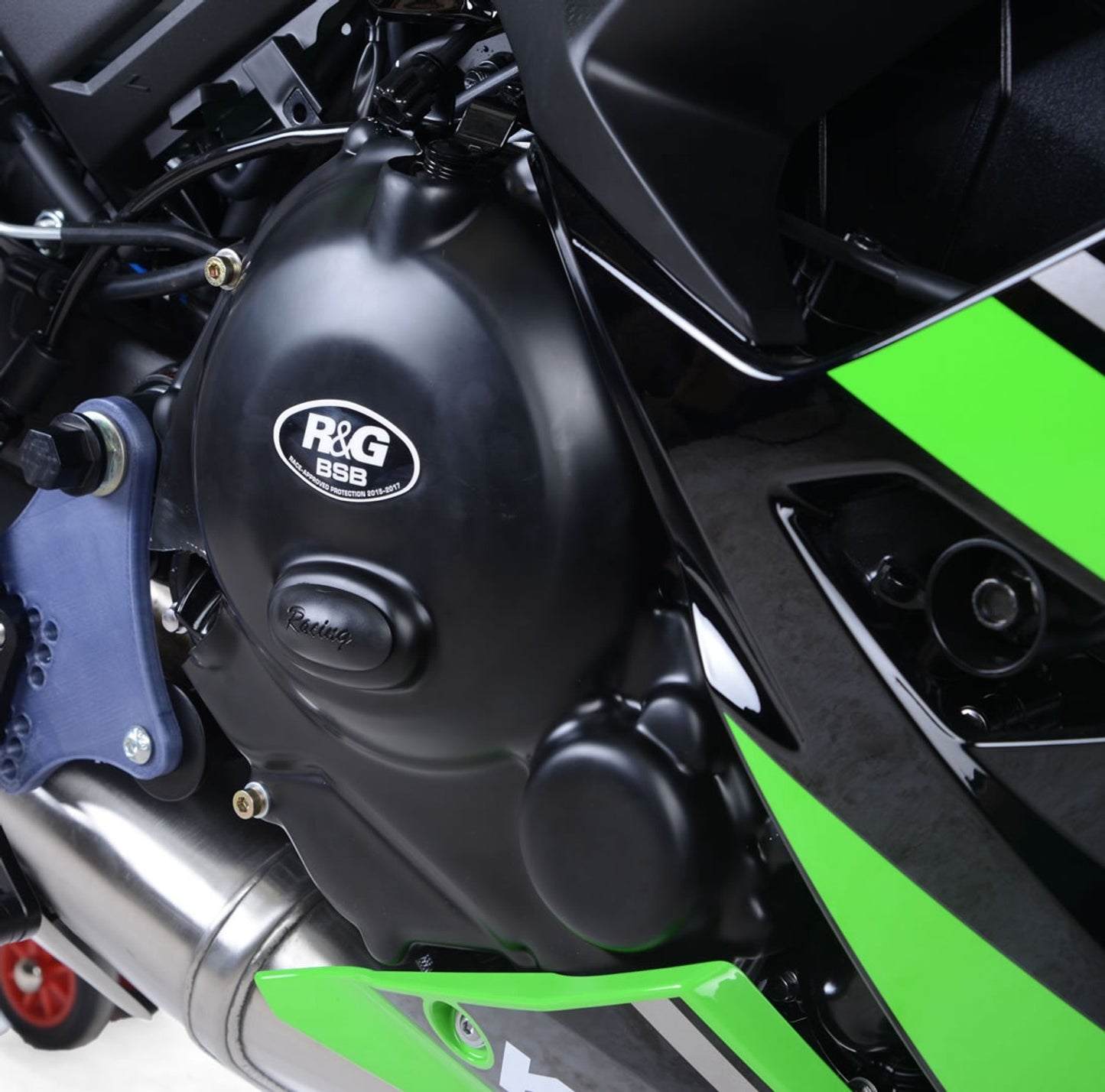 R&G Racing RHS Engine Case Cover (Race Version) for Kawasaki Z650RS '22, Z650 / Ninja 650 '17-'22