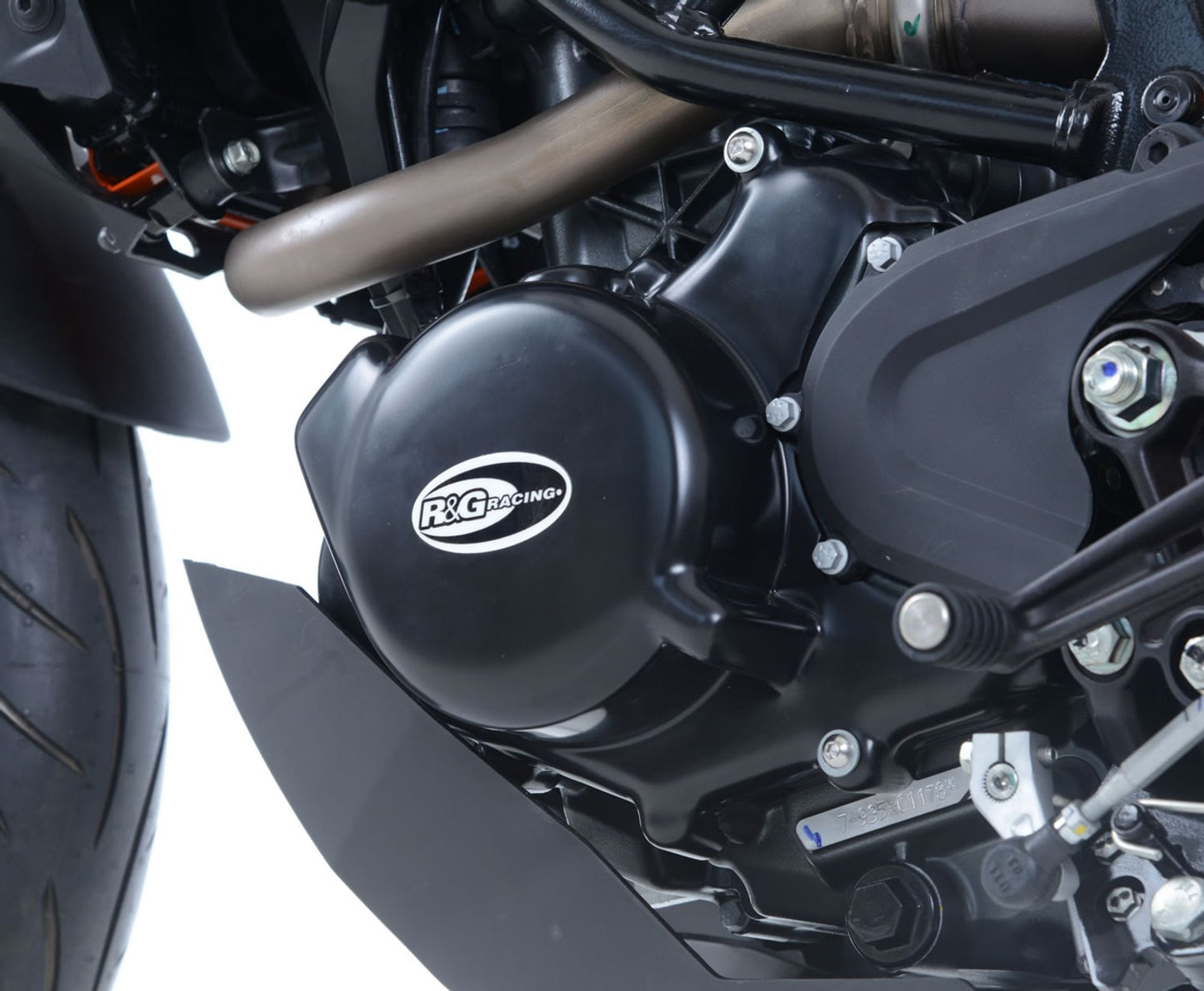 R&G Racing LHS Engine Case Cover for KTM RC 125 '17-'20, Duke 125 '17-'22, Duke 200 '17-'21