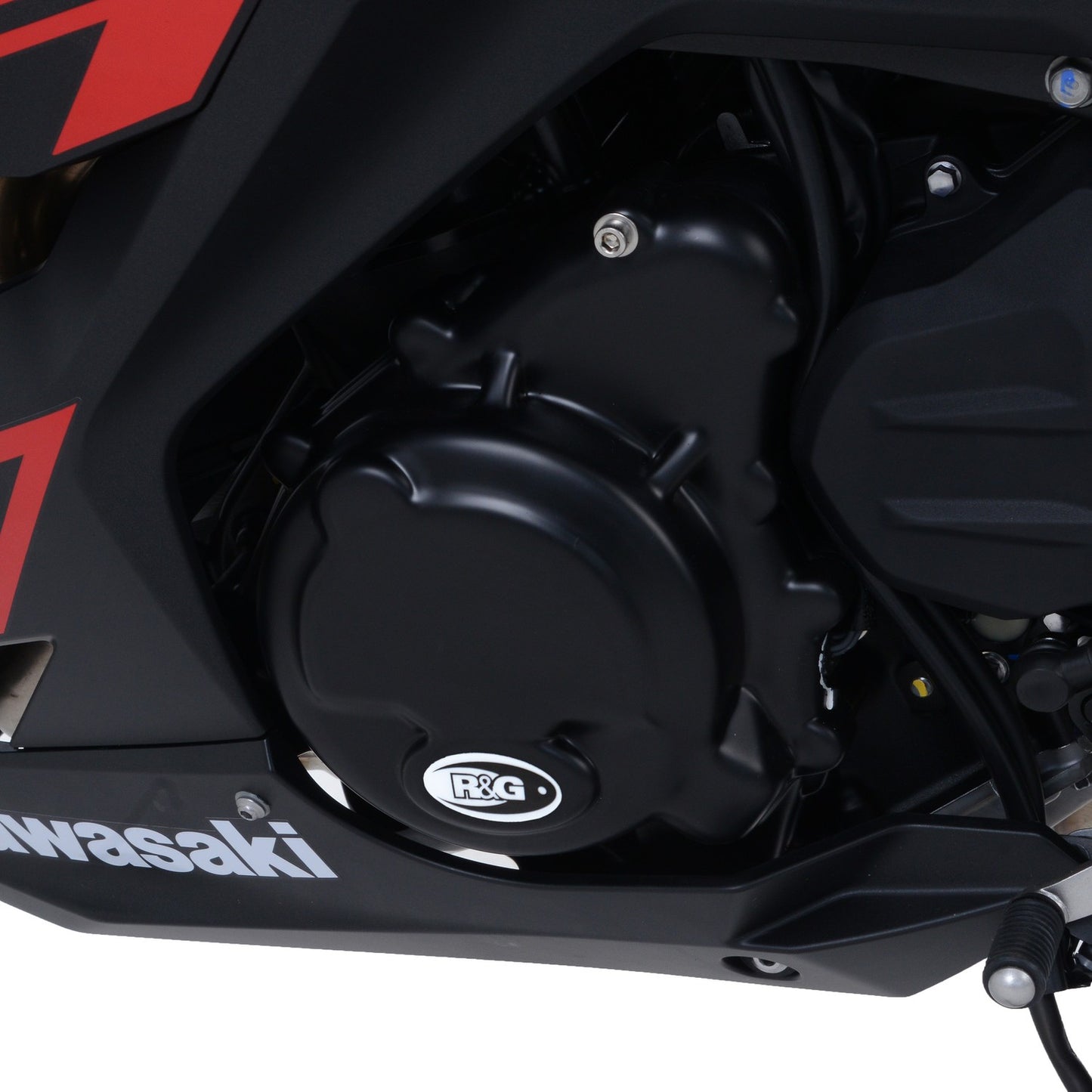 R&G Racing LHS Generator Cover for Kawasaki Ninja 400 '18-'22, Ninja 250 '18-'19, Z400 '19-22 / Z250 '19-21