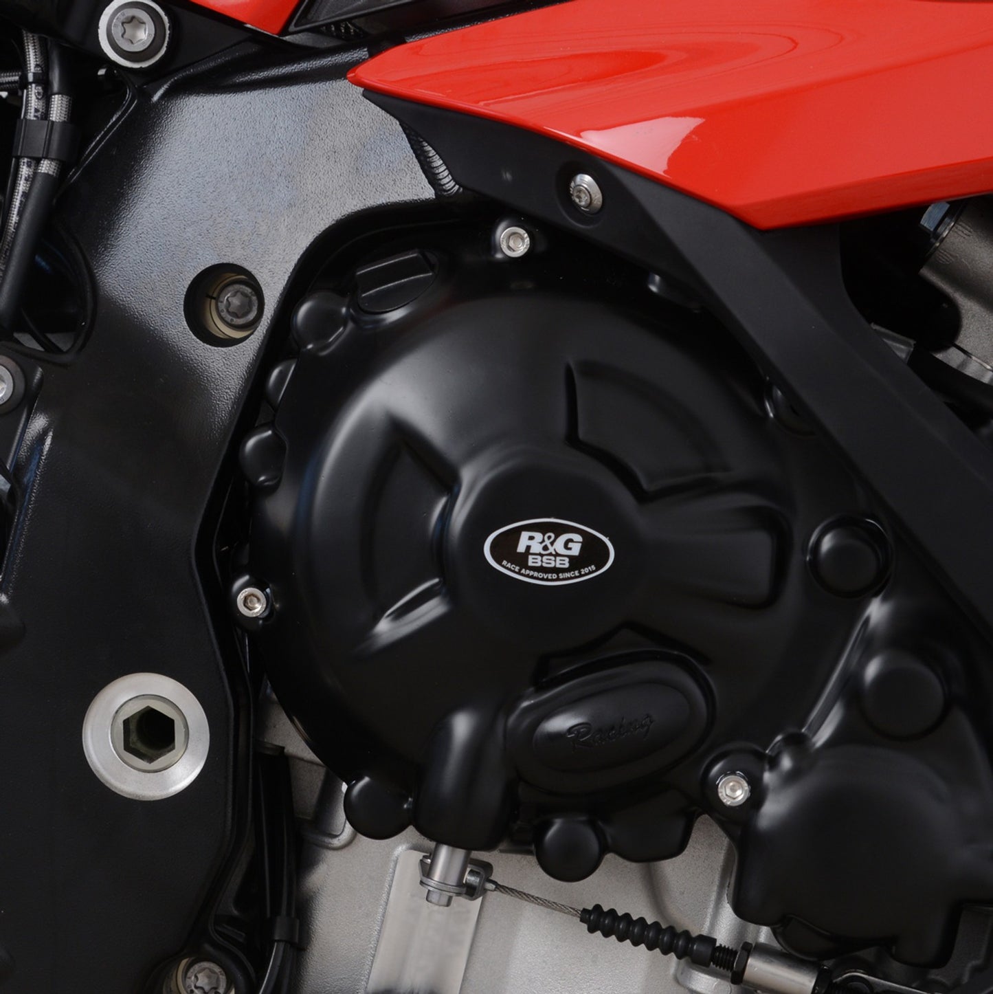 R&G Racing Right Side Clutch & Pulse Cover (Race/road version) for BMW S1000RR '19-'22, S1000XR '20-'22, S1000R / M1000RR '21-'22