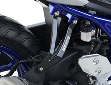 R&G Racing Exhaust Hanger & left hand footrest blanking plate (kit)  Black  Yamaha MT-25