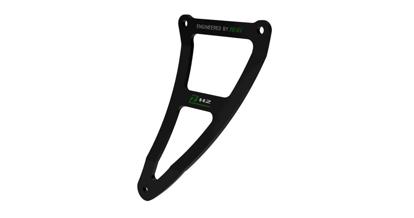 R&G Racing Exhaust Hanger & Rear Footrest Blanking Plate (kit) RHS for Kawasaki Z H2 '20-'21
