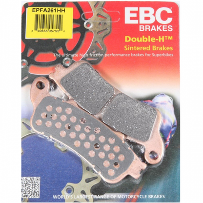 EBC Brakes EPFA Sintered Fast Street and Trackday Pads Front - EPFA261HH