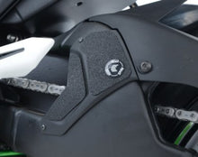 R&G Racing Boot Guard 3-Piece (2-Pieces on left side of swingarm, 1 Piece on OEM exhaust shield) for Kawasaki H2 / H2R '15-'22