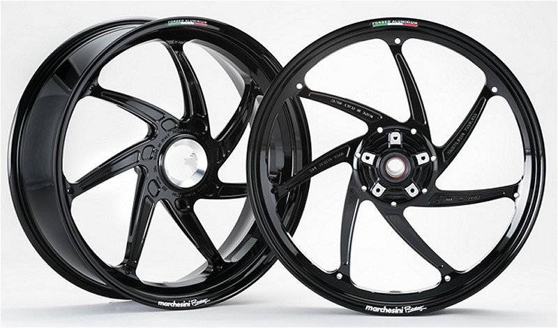 MARCHESINI - M7RS - GENESI - FORGED ALUMINUM WHEELSET: DUCATI Panigale / Streetfighter V4 / 1199 / 1299 / Superleggera