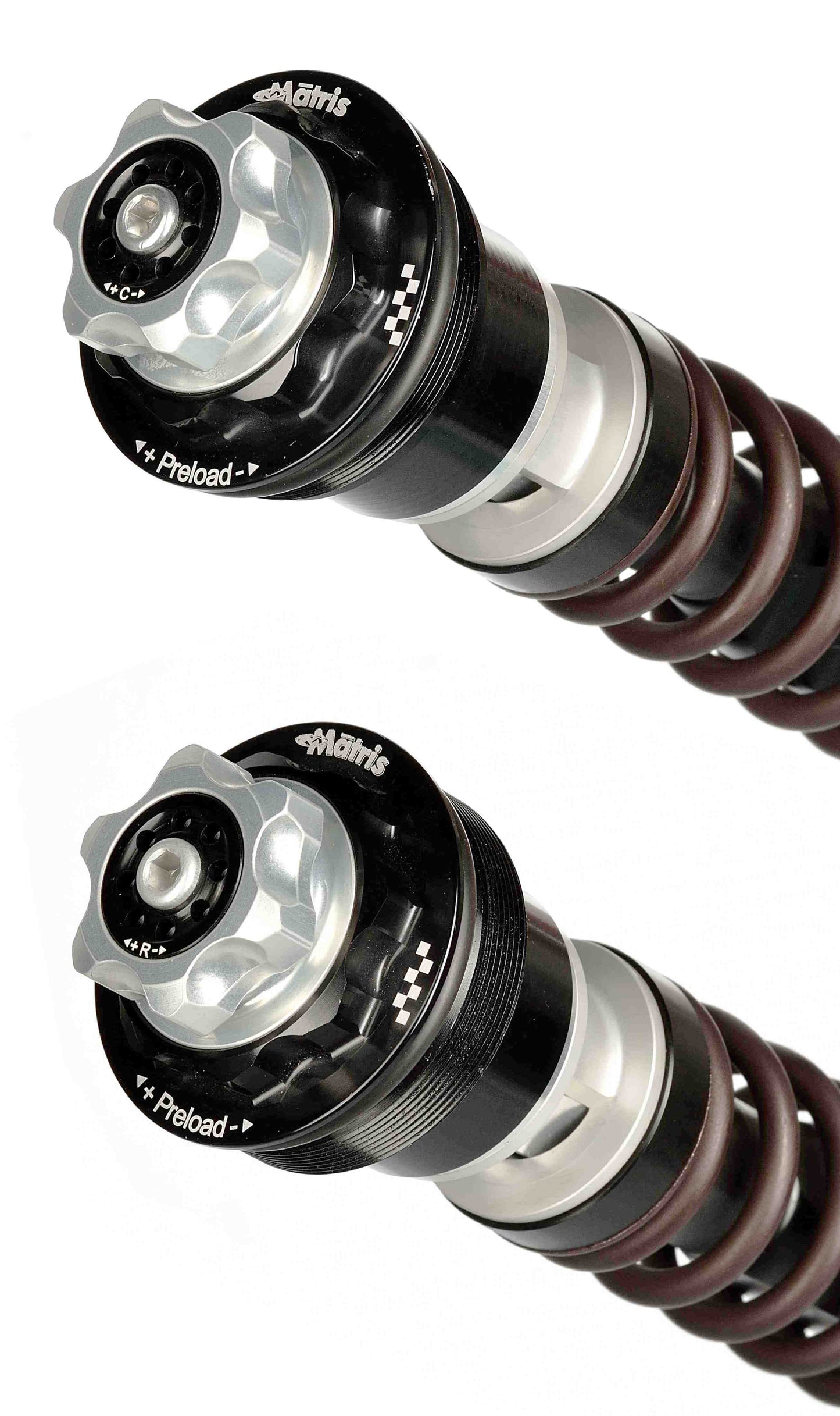 Matris F20K "Quad Valve" Fork Cartridge Kit for the Aprilia Shiver 750 (07-09) / GT 750 (09-12) - Showa Forks
