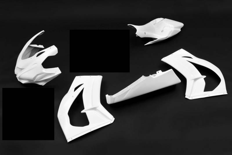 CARBONIN AVIO FIBER RACE BODYWORK FOR KAWASAKI ZX-10R (2016-2020)