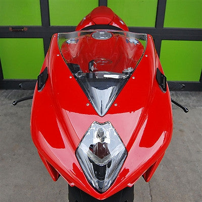 New Rage Cycles (NRC) MV Agusta F3/F4 Mirror Block Off Turn Signals