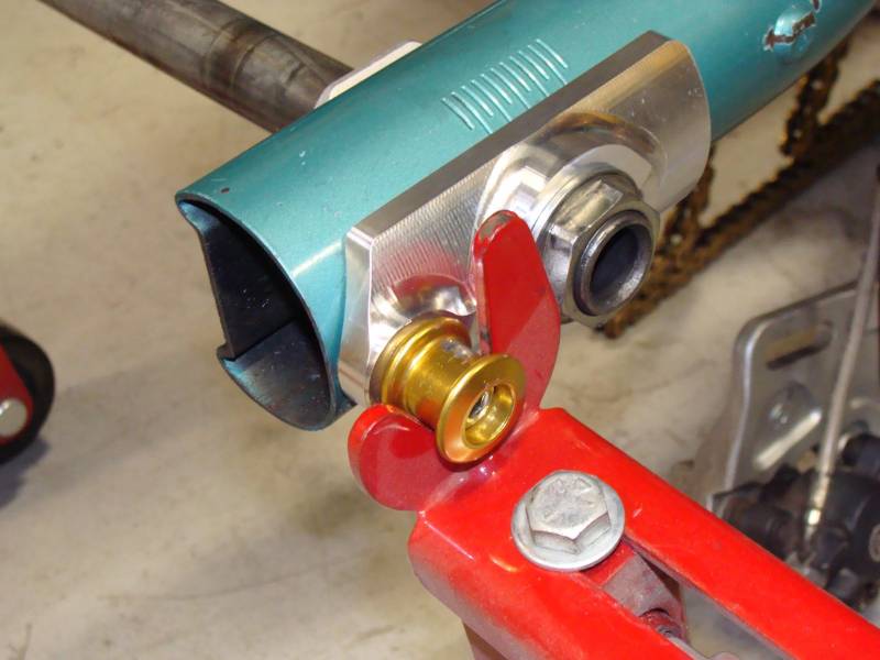 Corse Dynamics Billet Chain Adjusters with Spools for Ducati Sport Classic