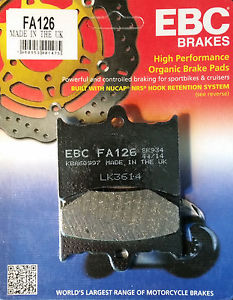 EBC Brakes Double-H Sintered Superbike Brake Pads Front - FA126R