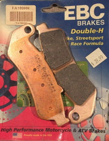 EBC Brakes Double-H Sintered Superbike Brake Pads Front - FA189HH