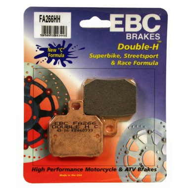 EBC Brakes Double-H Sintered Superbike Brake Pads Rear - FA266HH