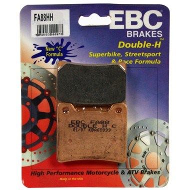 EBC Brakes Double-H Sintered Superbike Brake Pads Rear - FA88HH