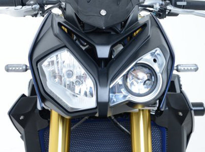 R&G Racing Front Indicator Adapter Kit for BMW R1200GS/R1200GS Adventure '13-18, S1000R '14-18, R1200RS/S1000RR/S1000XR '15-18, G310GS/G310R '17-19 & Yamaha MT-125/YZF-R125 '14-18 models