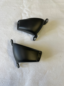 CARBONVANI "25" Brake Rotor Intake Ducts for 100mm Radial Mount Brakes