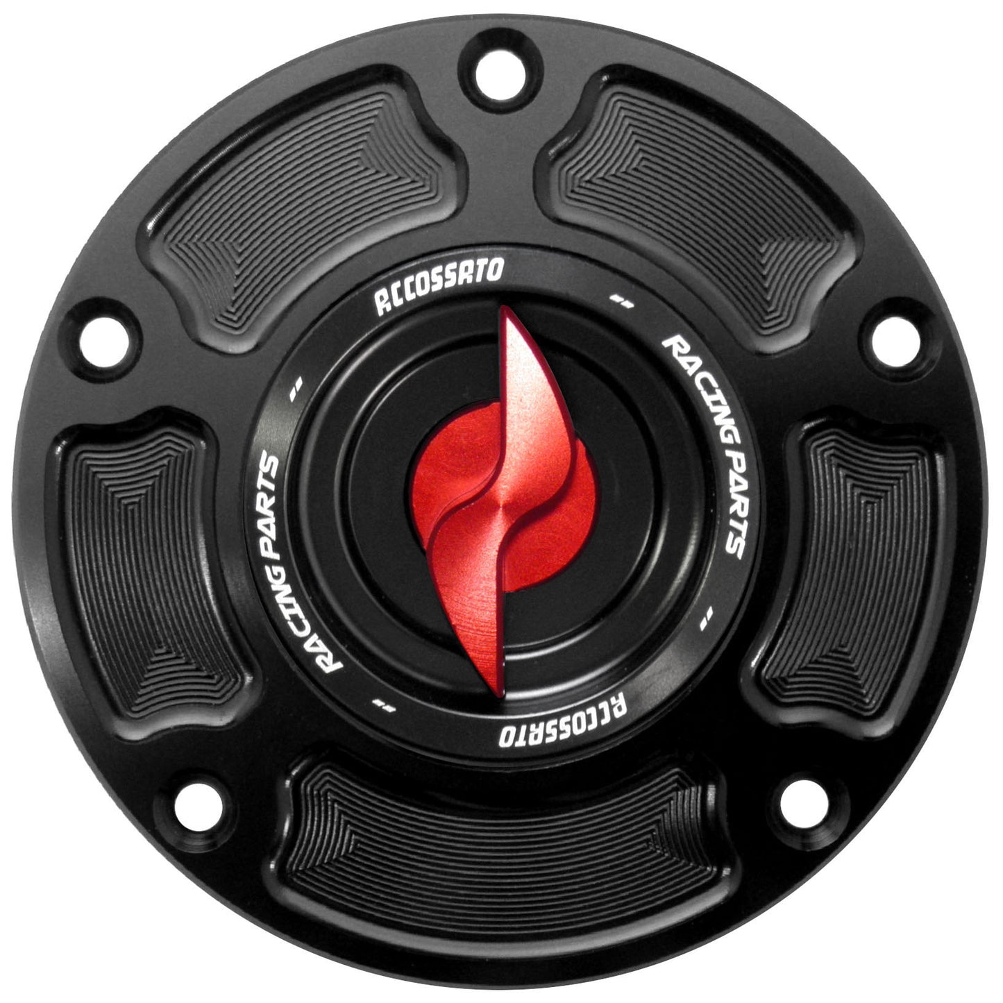 Accossato Fuel Cap for Aprilia RSV1000R, RSV4, and Tuono 1000 / V4