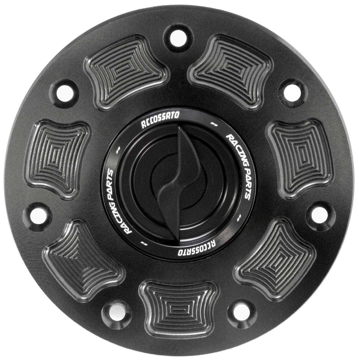Accossato Fuel Cap for Kawasaki Models - 7 bolt pattern