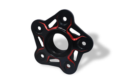 CNC Racing Billet BI-Color Aluminum Sprocket Hub Flange for 2018+ MV Agusta F3 / B3 / B4 Models (five hole model)