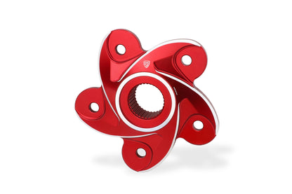 CNC Racing NEW STYLE Bicolor Small Rear Sprocket Flange for Ducati