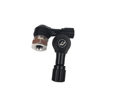 Driven Racing Billet 90 Degree Valve Stems - 11.5mm for Honda, Kawasaki, Suzuki, Yamaha, and other Asian Models