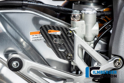 Ilmberger Carbon Heelprotectors Left/Right Driver Carbon for the Aprilia RSV4 09-24 / Tuono V4 '11-24