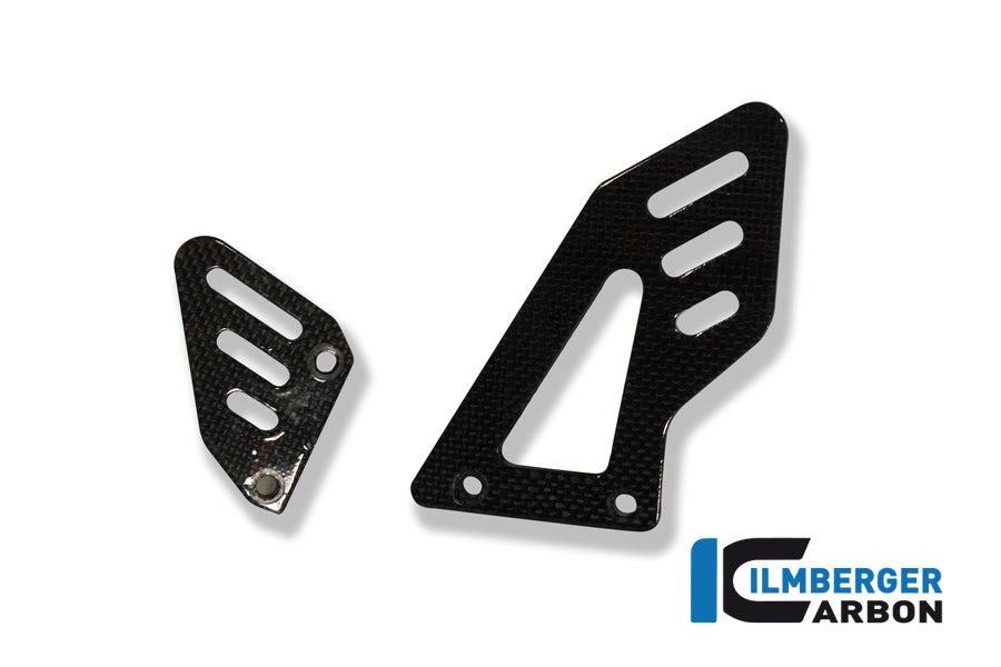 Ilmberger Carbon Heelprotectors Left/Right Driver Carbon for the Aprilia RSV4 09-24 / Tuono V4 '11-24