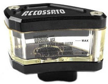 Accossato see-through fluid reservoir, 20 cmÂ³ Provided with Vertical and Horizontal Output Fittings and Bracket Not Included