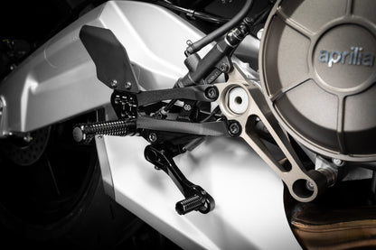 Gilles Factor-X Rearsets for the Aprilia RS 660