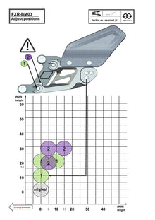 Gilles Factor-X Rearsets for the BMW S1000RR (2015-2016)