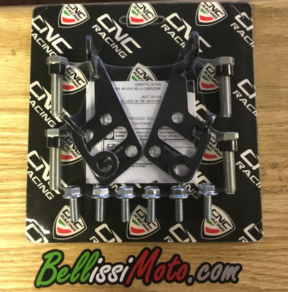 CNC Racing Mounting kit for Carbon Fiber GP Racing Front Brake Rotor Cooling Ducts For Ducati Panigale 1299/1199 S / R and Superleggera