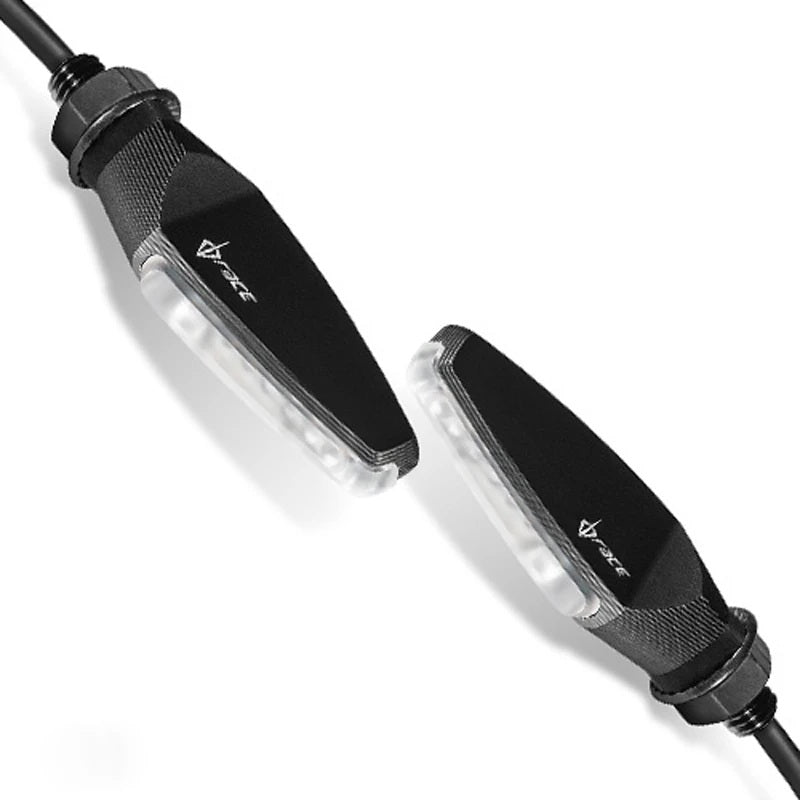 DB Race SPACE Sequential Indicators for Ducati and most MV Agusta models (White Plug)