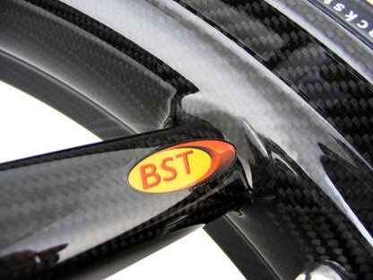 BST Mamba TEK 7 Spoke Carbon Fiber Front Wheel for the Suzuki GSX-R600 / GSX-R750 (2011+) - 3.5 x 17