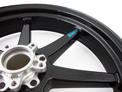 BST Panther TEK 7 Spoke Carbon Fiber Front Wheel for the Honda VFR1200F (2010+) & Ariel Ace - 3.5 x 17