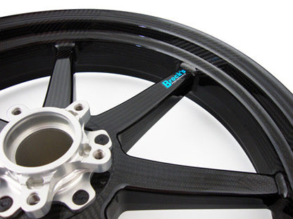 BST Panther TEK 7 Spoke Carbon Fiber Front Wheel for the Honda VFR1200F (2010+) & Ariel Ace - 3.5 x 17