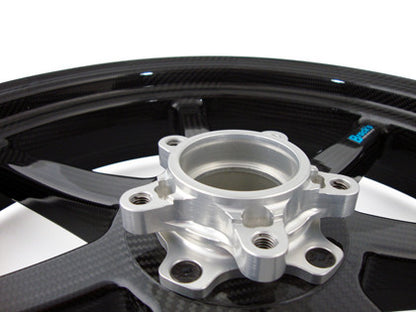 BST Mamba TEK 7 Spoke Carbon Fiber Front Wheel for the Suzuki GSX-R600 / GSX-R750 (2011+) - 3.5 x 17