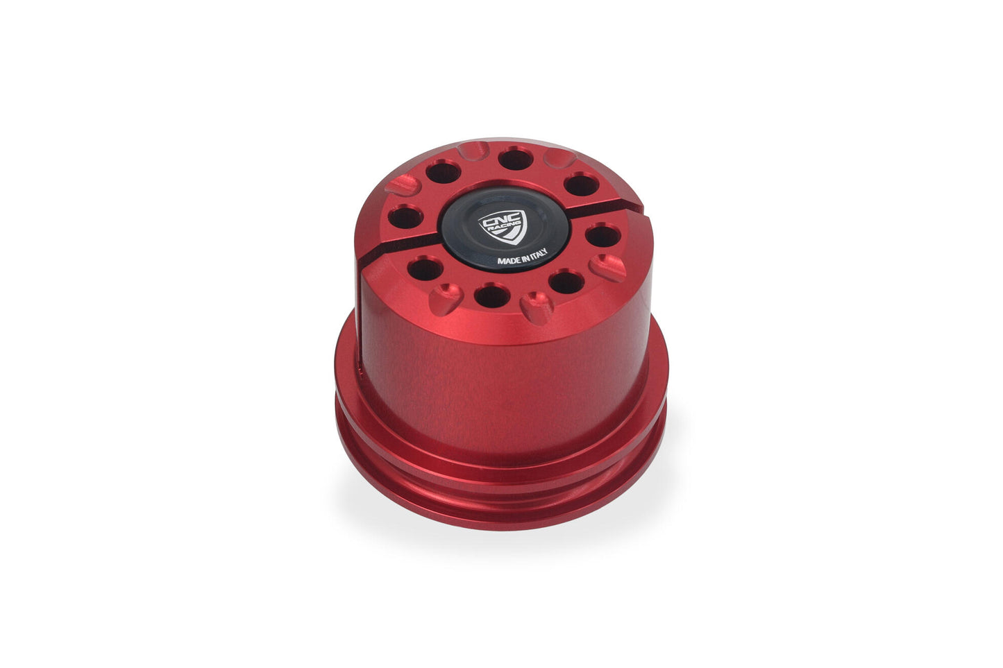 CNC Racing Bi-Color Steering Head Nut the Ducati Panigale / Streetfighter V2 (2025+)