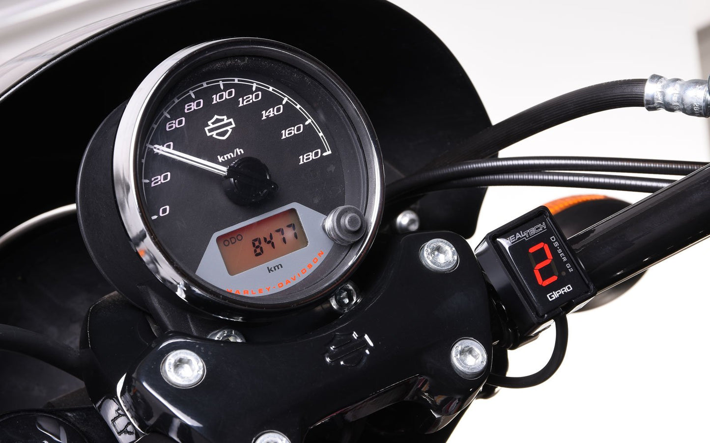 Healtech GIpro DS-series G2 - Gear Position Indicator for Harley Davidson - Type 1