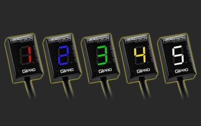Healtech GIpro DS-series G2 - Gear Position Indicator for Kawasaki - Type 5