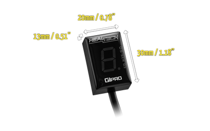 Healtech GIpro DS-series G2 - Gear Position Indicator for Kawasaki - Type 5