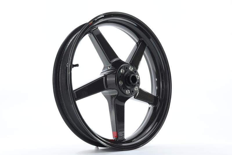 BST GP TEK 5 Spoke RACING Carbon Fiber Front Wheel for the Suzuki GSX-R1000 (2019+)