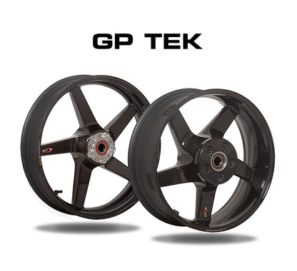 BST GP TEK 5 Spoke RACING Carbon Fiber Rear Wheel for the Suzuki GSX-R1000 (2019+)