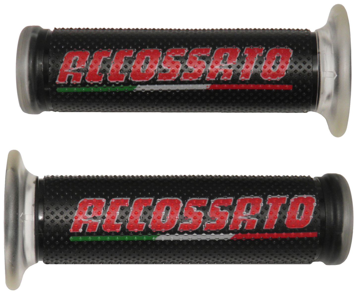 Accossato Couple of Racing Grips Gel-made with Red Logo
