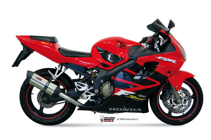 MIVV Slip-on, Suono Black, Standard Exhaust For Honda CBR 600 FS 2001-2003