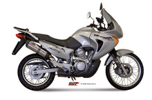 MIVV Slip-on, Suono Stainless Steel, Standard Exhaust For Honda XLV 650 TRANSALP 2005-2007