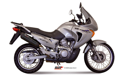 MIVV Slip-on, Suono Black, Standard Exhaust For Honda XLV 650 TRANSALP 2005-2007