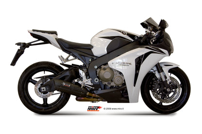 MIVV Slip-on, Suono Black, Standard Exhaust For Honda CBR1000RR 2008-2013